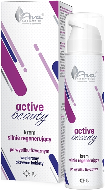 Інтенсивно регенерувальний крем для обличчя - Ava Laboratorium Active Beauty Strongly Regenerating Cream — фото N1