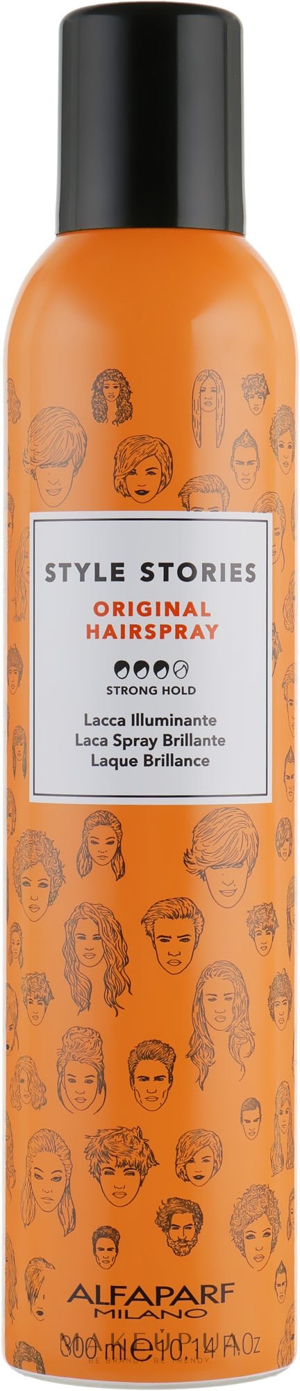 Лак для волосся сильної фіксації - Alfaparf Milano Style Stories Original Hairspray — фото 300ml