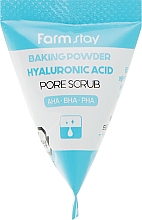 Скраб для обличчя із содою та гіалуроновою кислотою - FarmStay Hyaluronic Acid Baking Powder Pore Scrub — фото N4