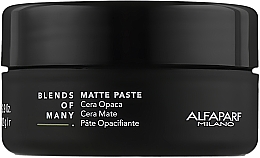 Духи, Парфюмерия, косметика Матовая паста для волос средней фиксации - Alfaparf Milano Blends Of Many Matte Paste