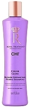 Парфумерія, косметика Шампунь для нейтралізації жовтизни волосся - Chi Royal Treatment Color Gloss Blonde Enhancing Purple Shampoo