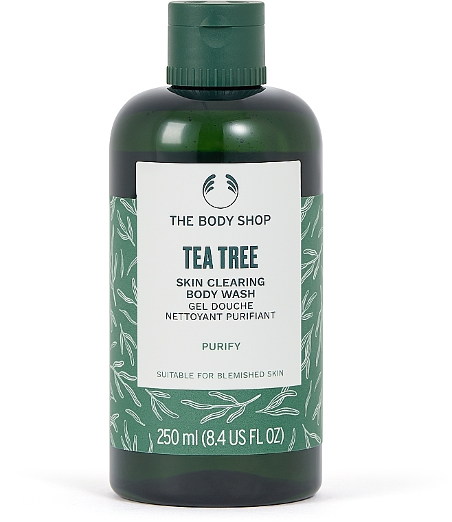 Гель для душу "Чайне дерево" - The Body Shop Tea Tree Skin Clearing Body Wash Purify — фото N1