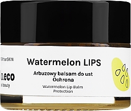 Парфумерія, косметика Бальзам для губ "Кавун" - Hello Eco Watermelon Lip Balm Protection
