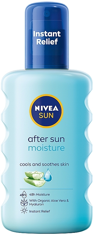 Освежающий спрей "Увлажнение после загара" - NIVEA SUN — фото N1