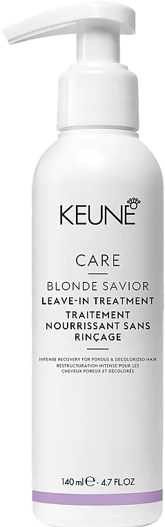 Незмивний кондиціонер для волосся - Keune Care Blonde Savior Leave-In Treatment — фото N1