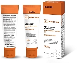 Крем-паста для волосс проти лупи з дисульфідом селену - ihealth SeboClean — фото N3