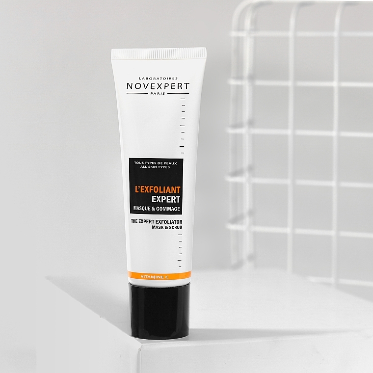 УЦЕНКА Маска-скраб для лица - Novexpert Vitamin C The Expert Exfoliator Mask & Scrub * — фото N5