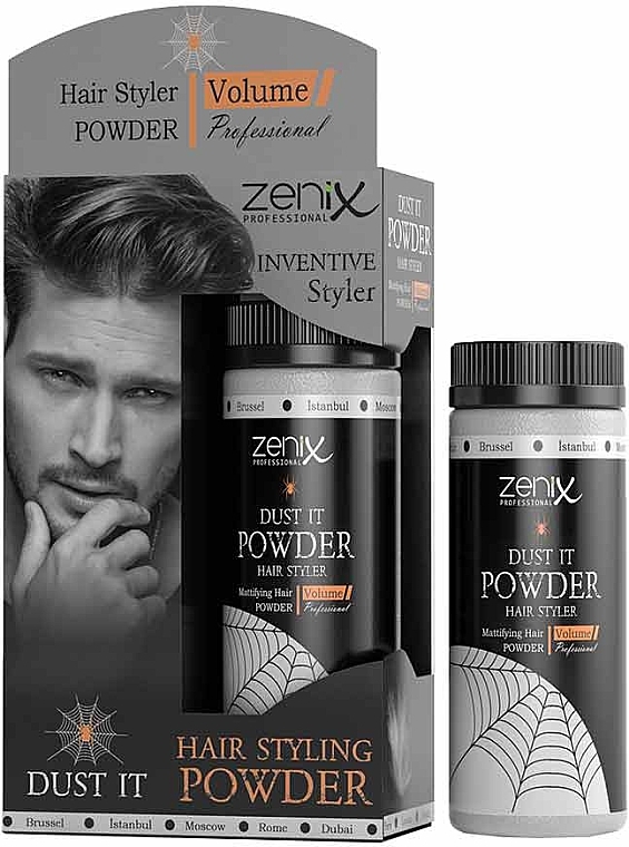 Стайлінг-пудра для волосся - Zenix Hair Styler Powder — фото N1