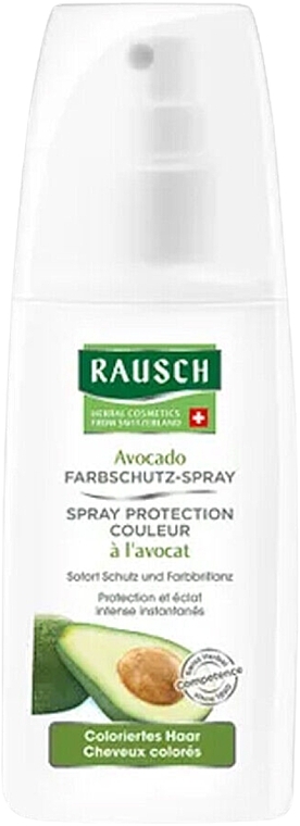Спрей-кондиционер для защиты цвета волос - Rausch Avocado Color-Protecting Spray Conditioner  — фото N1