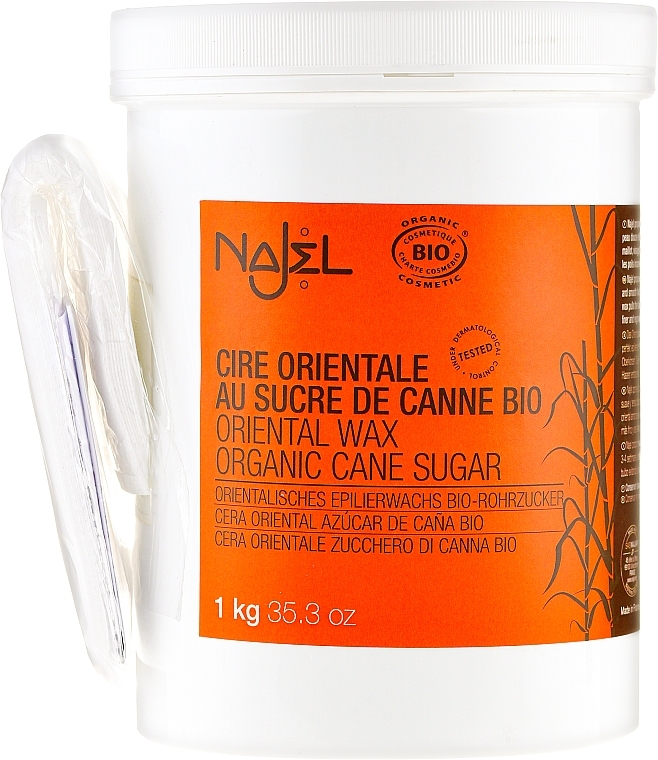 Сахарная паста для депиляции - Najel Organic Oriental Sugar Wax — фото N3