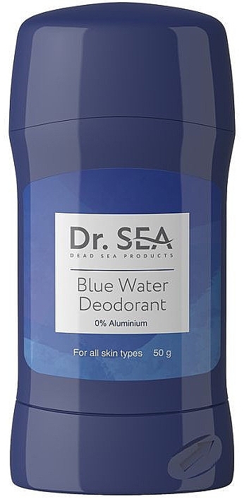 Дезодорант-стік для чоловіків, без алюмінію - Dr. Sea Blue Water Deodorant 0% Aluminium — фото N1