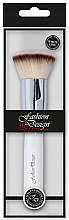Пензлик для нанесення тональної основи, 37191 - Top Choice Fashion Design White Line — фото N1