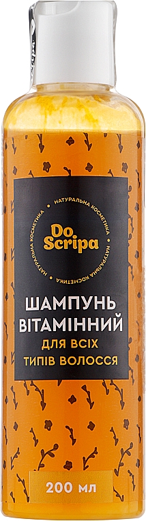 Шампунь "Вітамінний" для волосся - Do Scripa — фото N1