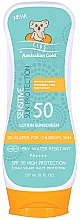 Парфумерія, косметика Дитячий сонцезахисний лосьйон - Australian Gold Kids Sensitive Sun Protection SPF50