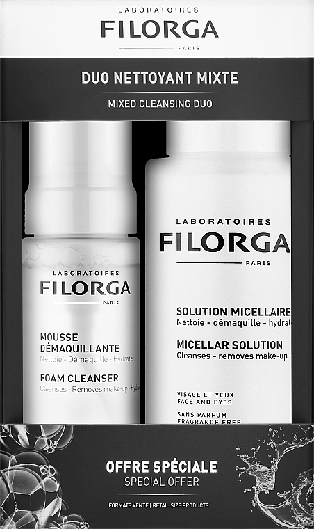 Набор - Filorga (mousse/150ml + micellar/water/400ml)