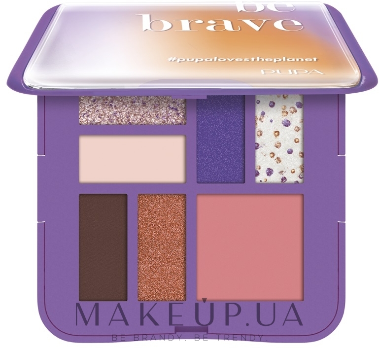 Палетка для макіяжу - Pupa Palette S Life in Color — фото Purple