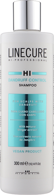 Шампунь проти лупи - Hipertin Linecure Anti-Caspa Dandruff Control Shampoo — фото N1