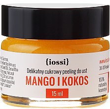 Скраб для губ "Манго і кокос" - Iossi — фото N1