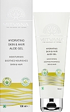 Зволожувальний гель алое для шкіри та волосся - Mitvana Hydrating Skin & Hair Aloe Gel — фото N4