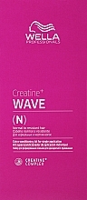 Набор для завивки нормальных и жестких волос - Wella Professionals Creatine+ Wave (h/lot/75ml + h/neutr/100ml + treatm/30ml) — фото N1