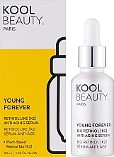 Антивікова сироватка для обличчя - Kool Beauty Young Forever Bio Retinol [K2] Anti Aging Serum — фото N2
