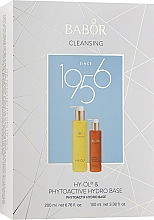 Духи, Парфюмерия, косметика Набор - Babor Cleansing HY-OL & Phytoactive Hydro Base (oil/200ml + cleanser/100ml)