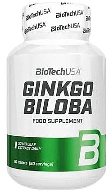 Пищевая добавка "Гинкго билоба" - BioTechUSA Ginkgo Biloba — фото N1