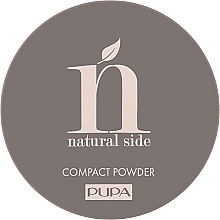 Пудра для обличчя - Pupa Natural Side Compact Powder — фото N2