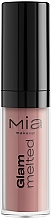 Парфумерія, косметика Рідка губна помада - Mia Makeup Glam Melted Liquid Lipstick