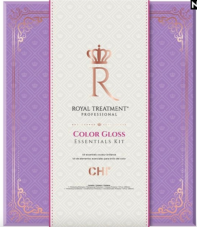 Набір - CHI Royal Treatment Color Gloss Essentials Kit (shm/355 ml + cond/355 ml) — фото N1