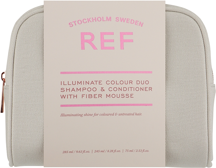 Набір - REF Illuminate Colour (h/shampoo/285ml + h/cond/245ml + hair/mous/75ml) — фото N1