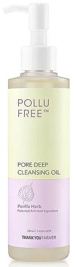 Гідрофільна олія для глибокого очищення пор - Thank You Farmer Pollufree Pore Deep Cleansing Oil — фото N1