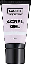 Акрил-гель для нігтів - Accent Acryl Gel Clear — фото N1