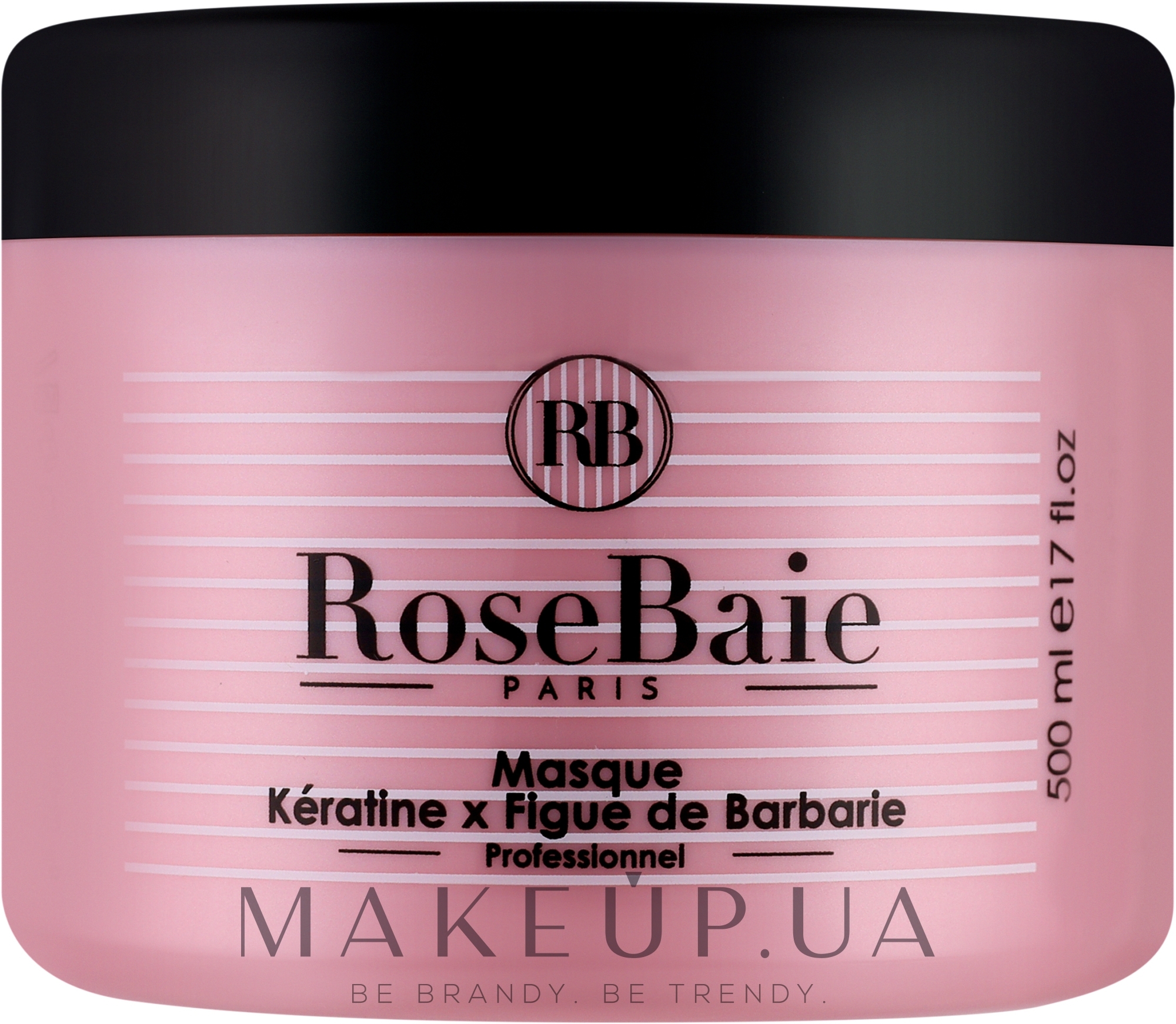 Маска для волосся "Кератин і опунція" - RoseBaie Keratin & Prickly Pear Mask — фото 500ml
