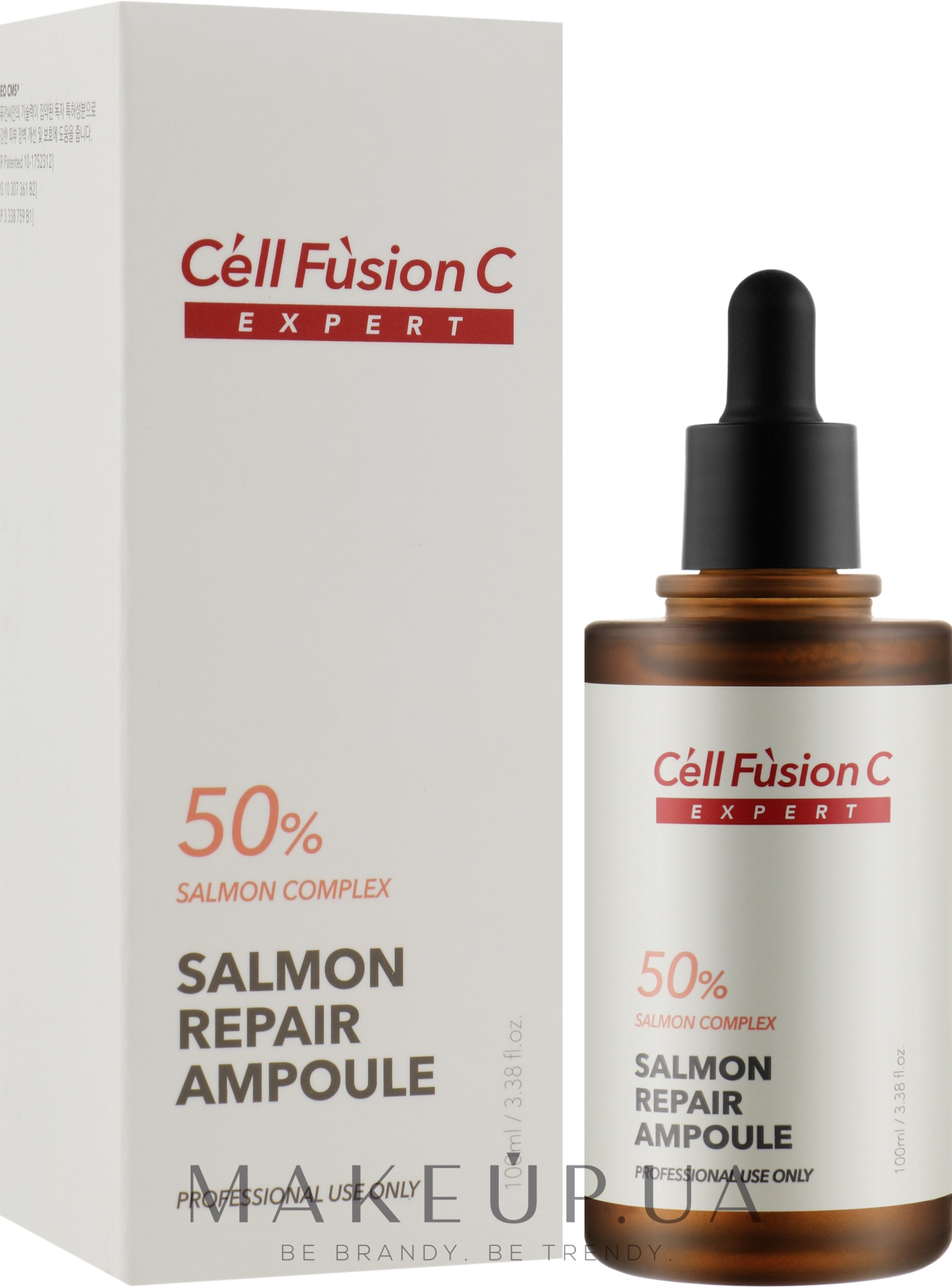 Сироватка для зрілої шкіри - Cell Fusion C Salmon Repair Ampoule — фото 100ml