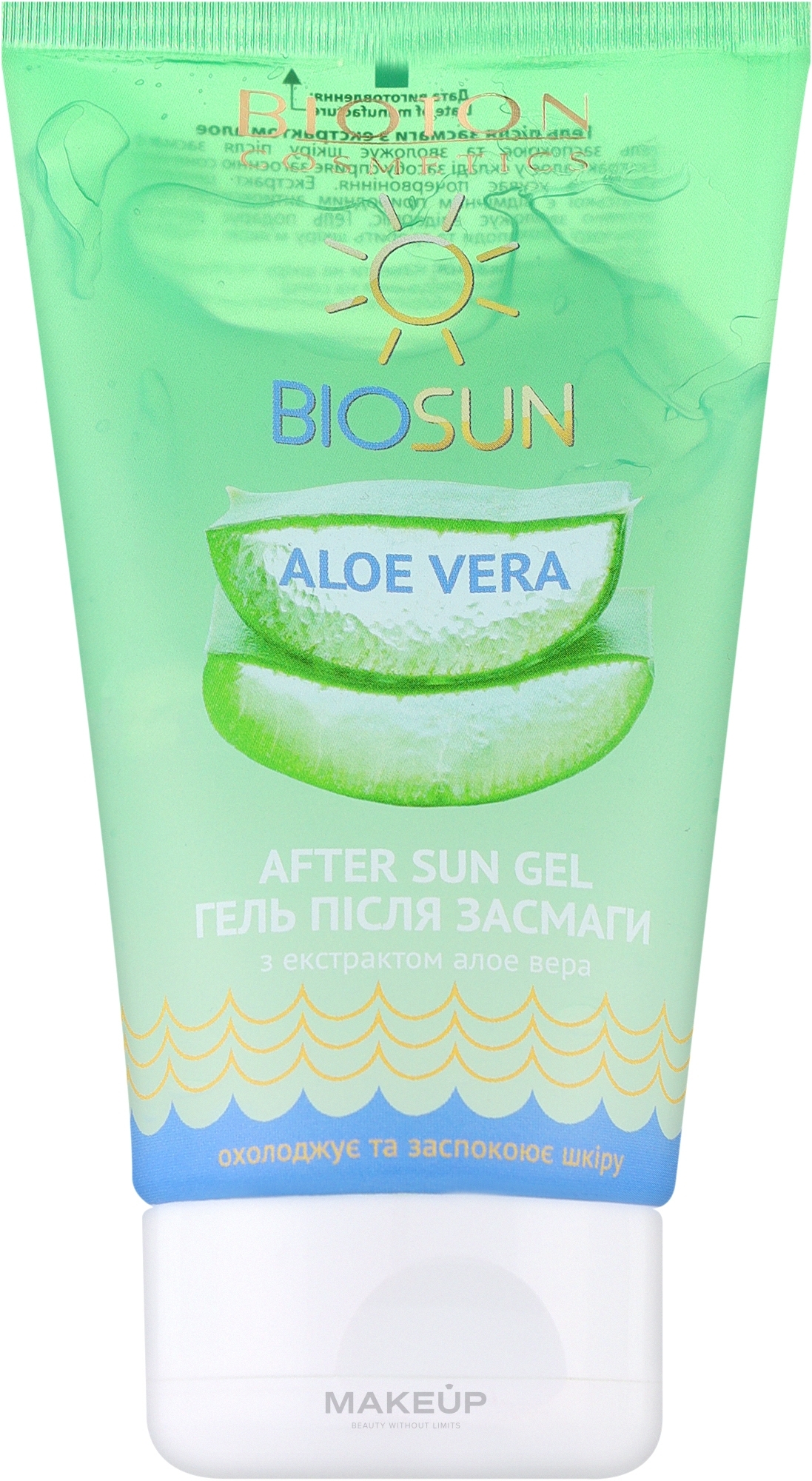 Гель після засмаги з екстрактом алое вера - Bioton Cosmetics After Sun Gel Aloe Vera — фото 150ml