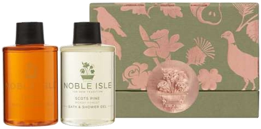 Noble Isle The Woodland Walk Luxury Christmas Gift Set - Набор (sh gel/2x75ml) — фото N1