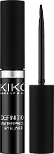 Водостойкая подводка для глаз - Kiko Milano Definition Waterproof Eyeliner — фото N1