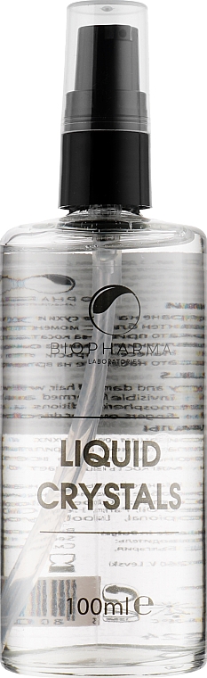 Жидкие кристаллы с льняным маслом и пантенолом с дозатором - Biopharma Bio Oil Crystals — фото N1