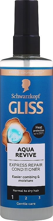 Экспресс-кондиционер для волос - Schwarzkopf Gliss Aqua Revive Express-Repair-Conditioner — фото N1