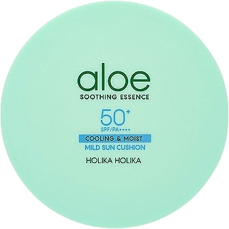 Кушон для лица с защитой от солнца - Holika Holika Aloe Mild Sun Cushion SPF 50+ PA++++ — фото N1