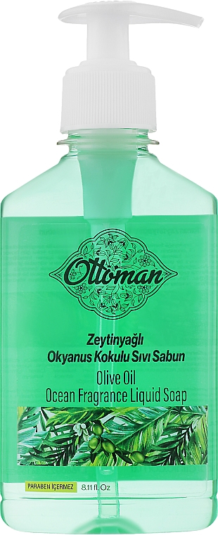 Рідке мило з оливковою олією - Dr. Clinic Ottoman Olive Oil&Ocean Fragrance Liquid Soap — фото N1