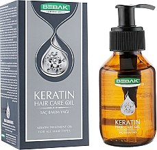 Масло для волос с кератином - Bebak Laboratories Keratin Hair Care Oil — фото N1