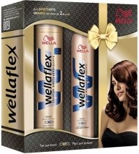 Парфумерія, косметика Набір - Wellaflex (spray/250ml + foam/200ml)