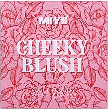 Румяна, 9.5 г - Miyo Cheeky Blush Rouge Powder Delightfully Pinky Cheeks — фото N1