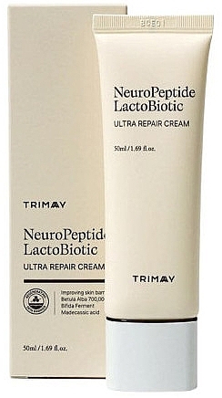 Восстанавливающий крем с нейропептидами - Trimay NeuroPeptide LactoBiotic Ultra Repair Cream  — фото N1