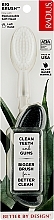 Зубна щітка для шульги зі змінною головкою "М'яка", чорна блискуча - Radius Big Brush Left Hand With Replaceable Head — фото N1