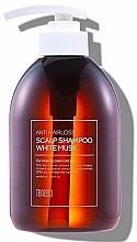 Шампунь проти випадіння волосся з білим мускусом - Tenzero Anti Hairloss Scalp Shampoo White Musk — фото N1