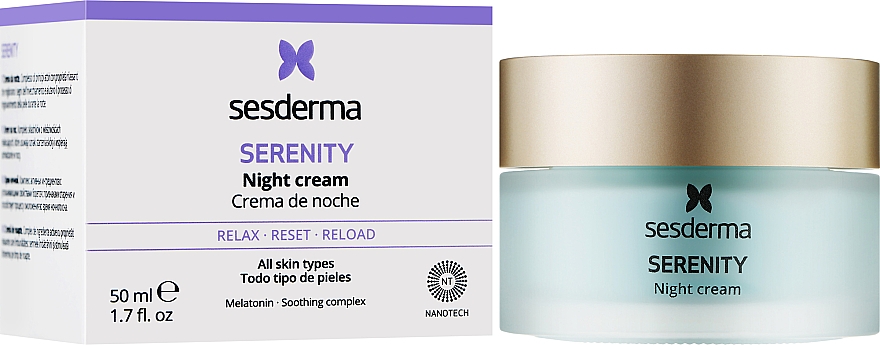 Ночной крем для лица - Sesderma Serenity Night Cream — фото N2