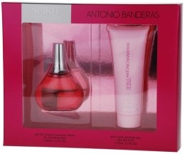 Парфумерія, косметика Antonio Banderas Spirit for Woman - Набір (edt 50ml + b/l 75)